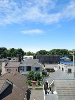 南西側バルコニーからの眺望