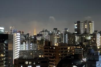 バルコニーからの夜景（眺望は永続的に保証されるものではございません。）