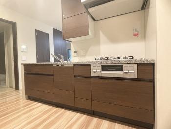 食器洗い機付きのシステムキッチンは、家事の時短に繋がります。