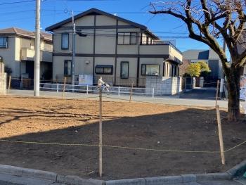 現地西側から撮影