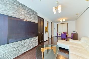 約12.7帖のリビングダイニング