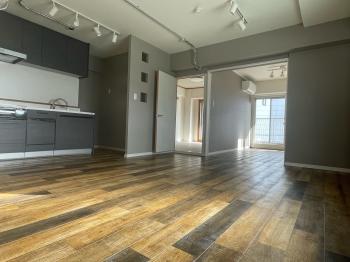 約13.2帖のリビングダイニングキッチン