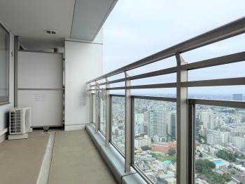 北向きバルコニー