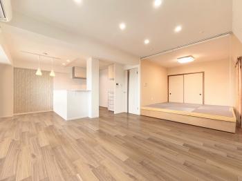 リビング・ダイニング（CGで加工したリフォームイメージ）