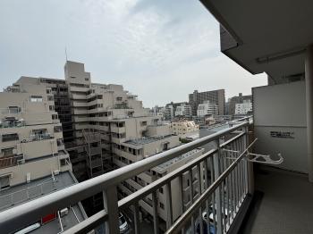 南向き　バルコニー