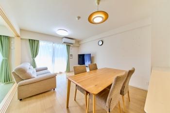 夕方まで明るいLDK