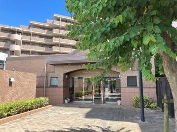 エントランス前には植栽が丁寧に施されております。