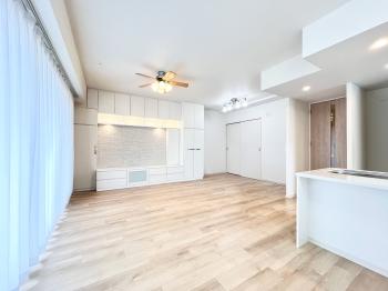 約２１．５帖のＬＤＫ（ＣＧによるリフォームイメージです）