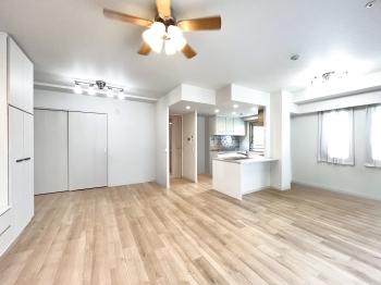 南・東２面採光の角住戸（ＣＧによるリフォームイメージです）