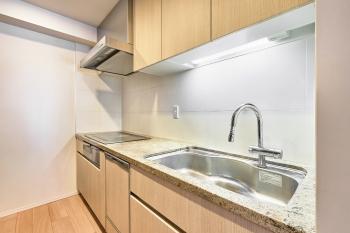 食洗機・浄水器・３口コンロ付きのシステムキッチン