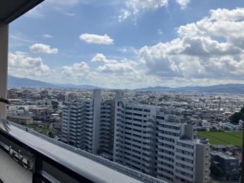 南側バルコニーからの眺望