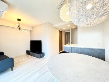 リビングダイニング　CGによるリフォームイメージです