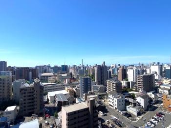 南面バルコニーからの眺望