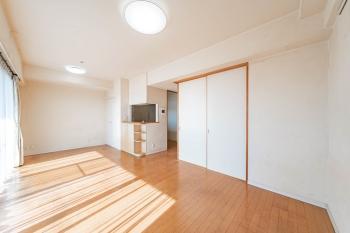 南向き・陽当たり良好なリビング・ダイニング