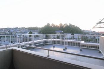 ルーフバルコニー（北西側）