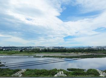 バルコニーからの眺望　多摩川を望めます。
