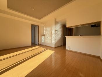 約15.5帖のリビングダイニングキッチン