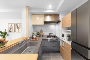 現況写真と間取り図面をもとにCGで作成したリフォームイメージです。