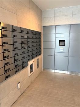 メールルームに宅配BOX