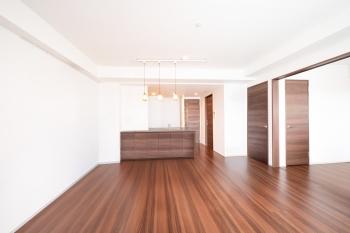 約13.8帖のリビングダイニング／CGで作成した リフォームイメージです