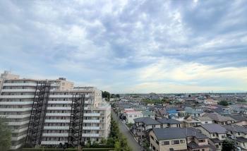 南側バルコニーからの眺望です。