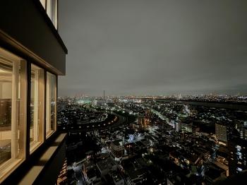 北東側バルコニーからの眺望（眺望は永続的に保証されるものではありません）