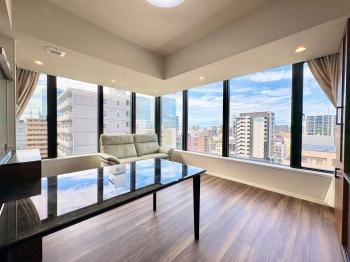 約１３．２帖のリビングダイニング