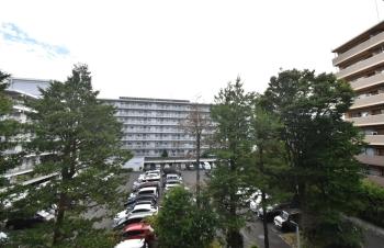 南西側バルコニーからの眺望（眺望は永続的に保証するものではありません）