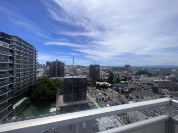 南側バルコニーからの眺望