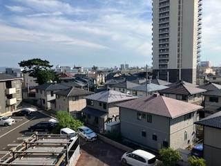 住戸南バルコニーからの眺望