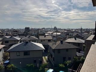 住戸南バルコニーからの眺望