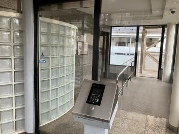 防犯面で安心のオートロック付