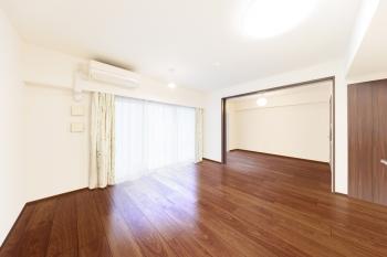 リビングと洋室2（CGで作成されたイメージ画像です）