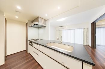 キッチンには物入が2か所あります。（CGで作成されたイメージ画像です）