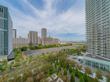 バルコニーからの眺望（眺望は永続的に保証されるものではありません）