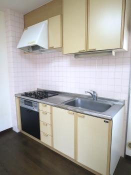 三口コンロ設置