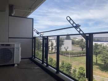 北側バルコニー