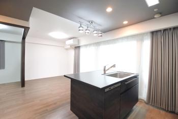 リビングダイニング　ＣＧで作成したリフォームイメージ