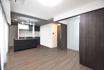 リビングダイニング　ＣＧで作成したリフォームイメージ