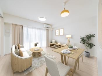 ＣＧで作成したリフォーム・家具設置イメージです。