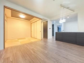 リビング・ダイニング（CGで作成したリフォームイメージです）