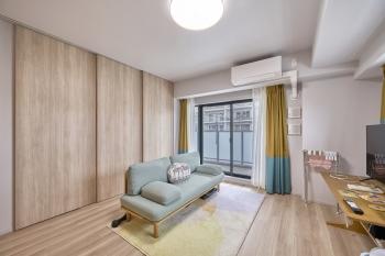 床暖房が設置されているリビングダイニング