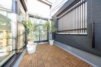 南面バルコニー