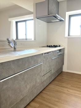 対面式キッチン　（食器洗い機・浄水器）設置