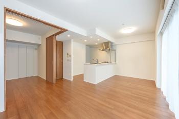 リビングダイニング　CGで作成したリフォームイメージです。