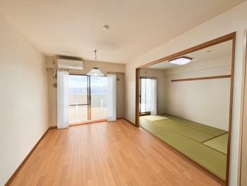 リビングダイニング・和室（CGで作成したリフォームイメージです。）