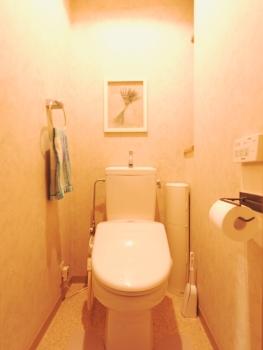 温水洗浄便座付きトイレ