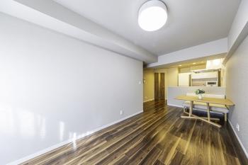 約13.3帖のリビングダイニングキッチン