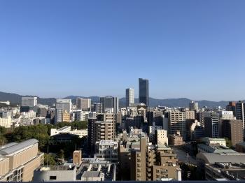 南東側バルコニーからの眺望