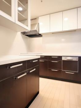 キッチン。CGで作成したリフォームイメージです。